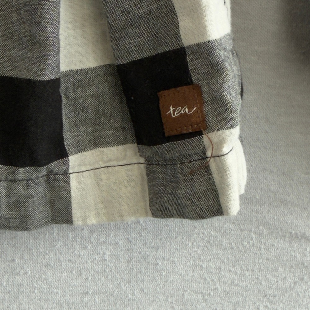 Tea Collection Plaid Flannel Dress‎ & Bloomers Set 12-18 Months Outfit - Picture 11 of 13